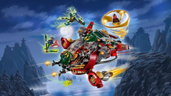 LEGO Ninjago: Корабль R.E.X Ронина 70735 — Ronin R.E.X. Ninja — Лего Ниндзяго