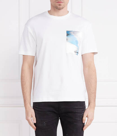Футболка Glitch Calvin Klein - белый(K10K111132)