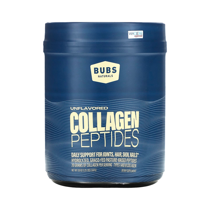 Пептиды коллагена, Collagen Peptides 20OZ, BUBS Naturals, 567 г