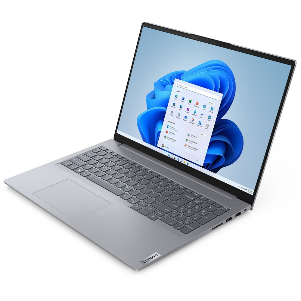 Ноутбук Lenovo ThinkBook 16 G6 IRL 16" WUXGA IPS, Intel Core i5-1340P, 16Gb, 512Gb SSD, Win11 Pro (ENG), серый
