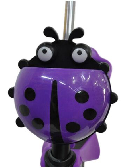 Самокат трехколесный детский, с ручкой, разборный, 3 в 1 с сиденьем, корзинкой и родительской ручкой