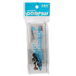 Циркуль-автомат со стержнями "Teens" в пластиковом пенале, 3 вида микс