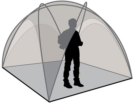 Тент-шатер CANADIAN CAMPER Space One (Woodland)