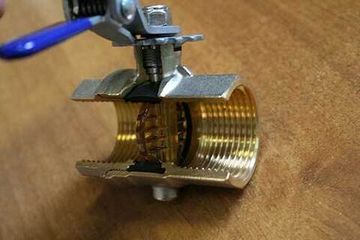 Кран дисковый Rubinetterie Bresciane Eurofly 600301 3/4" ВР/НР