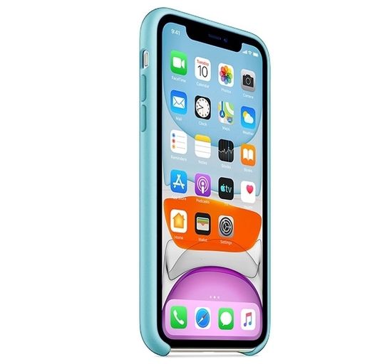 Чехол Silicone Case, для iPhone 11, Зеленый (Айфон 11) Силиконовый