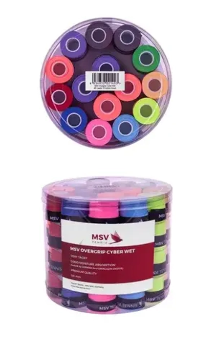Овергрип MSV Overgrip Cyber Wet, 10 colors , 60шт/уп