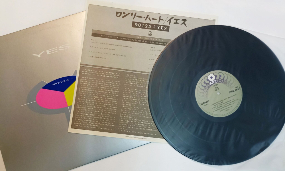 Винтажная виниловая пластинка LP Yes 90125 (Japan 1983) (No Obi)