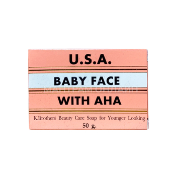 Мыло для лица K.Brothers Baby Face with Turmeric and AHA с куркумой и AHA-кислотами 50 г