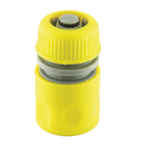 Соединитель быстросъемный для шлангов 3/4", с автостопом, FEONA, 22281---