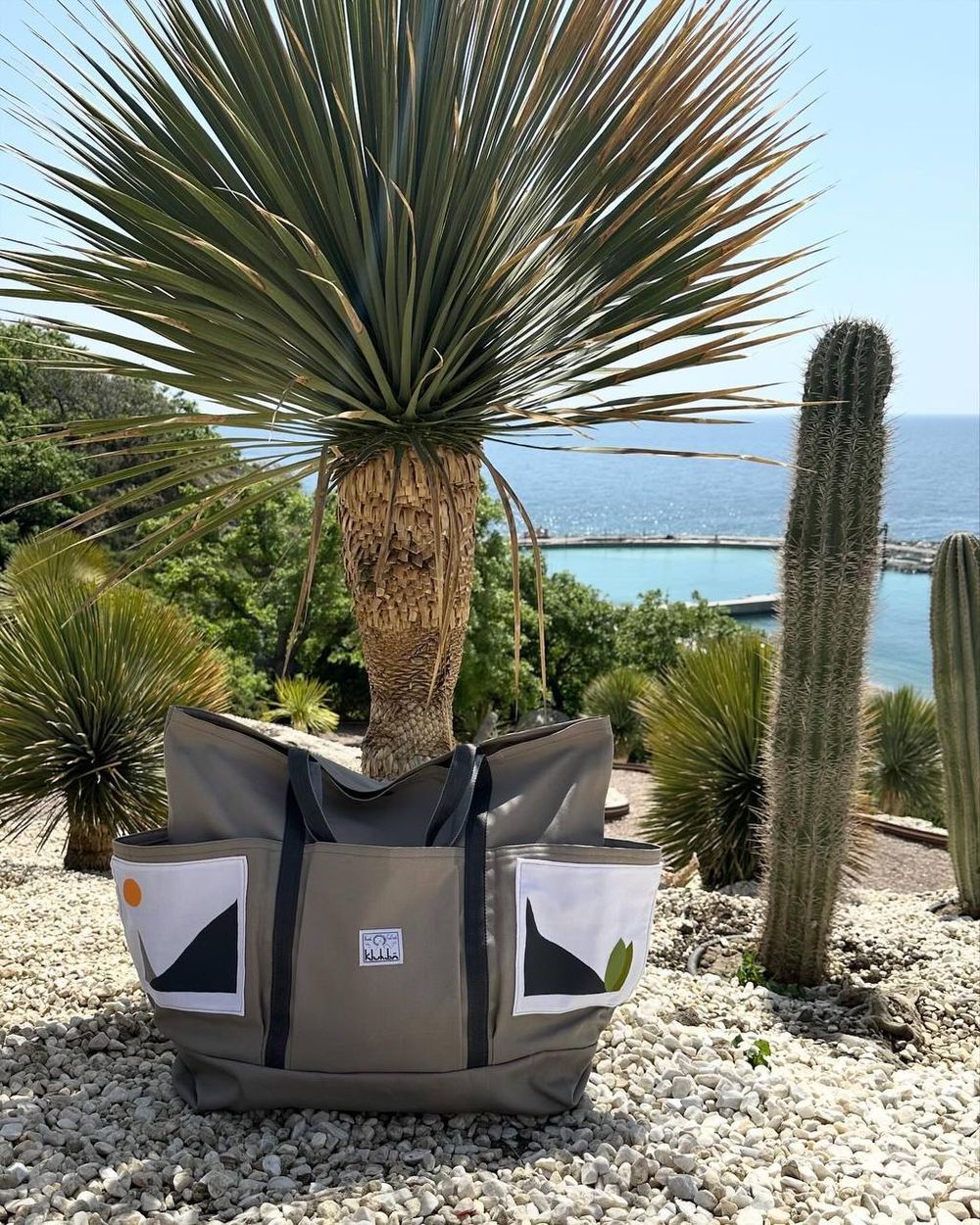 Сумка Klumba Utility XXL Горы бежевая