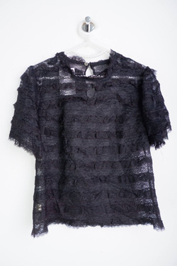 Блузка кружевная, визуально на 40 размер