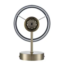 8108/1W MODERNI LN25 131  латунь титаниум/серый, металл/текстиль/стекло Бра E14 40W 220V DAMONA