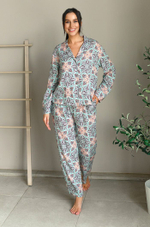 Пижамный комплект Simona (Размер: XL) (Цвет: разноцветный)