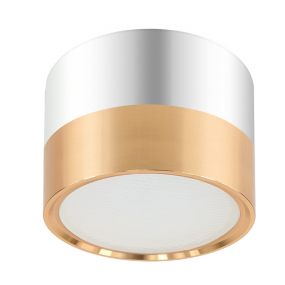 OL7 GX53 GD/CH Подсветка ЭРА Накладной под лампу Gx53, алюминий, цвет золото+хром