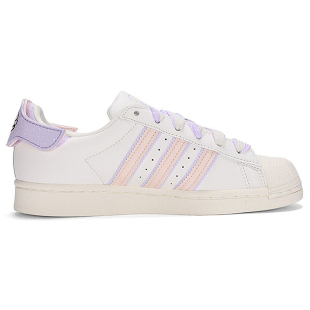 Кроссовки Adidas Originals Superstar White Purple Pink