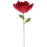 Украшение новогоднее «Пуансеттия - Мерцание» 26 см, Красный/Золото