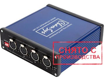 SnakeSys B4 Four Universe Ethernet to DMX512 Box