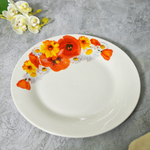 Тарелка мелкая 20,5см Полевой букет (эконом) (84797)