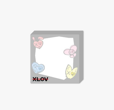 (ПРЕДЗАКАЗ) товары XLOV - Serving-X ASIA TOUR IN SEOUL OFFICIAL MD MEMO PAD