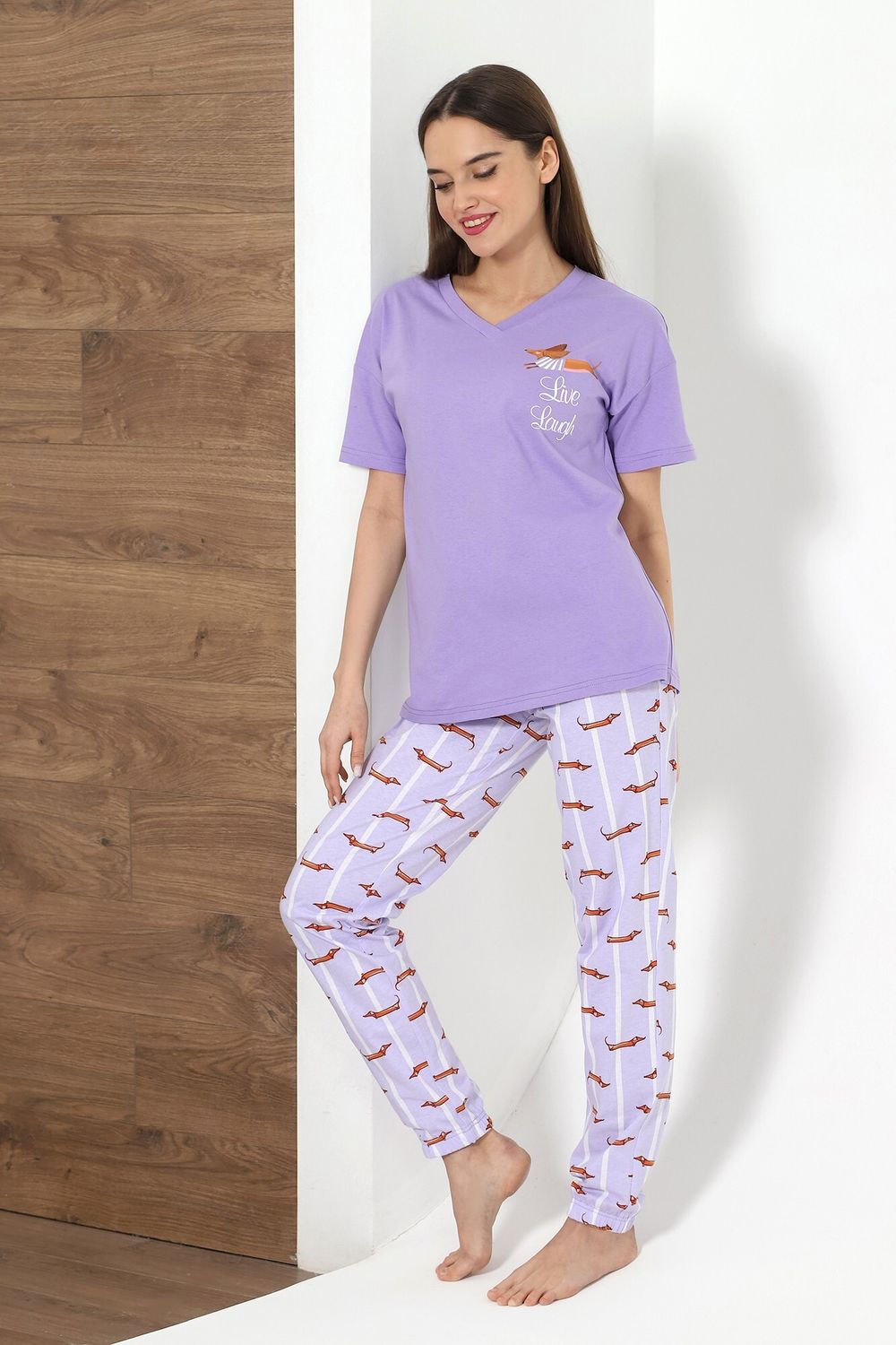 Костюм женский Таксы-2 Виотекс ЛИЛОВЫЙ