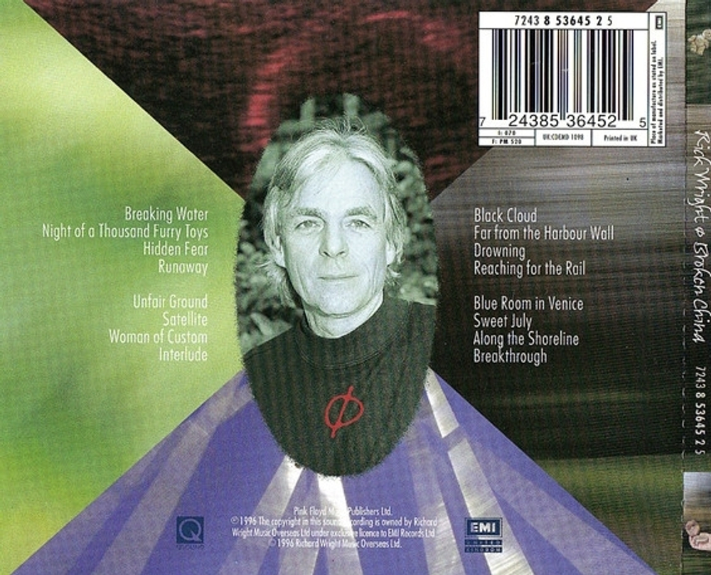 Rick Wright / Broken China (CD)