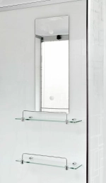 Душевая кабина DTO ЕМ1512 N LED 120х80