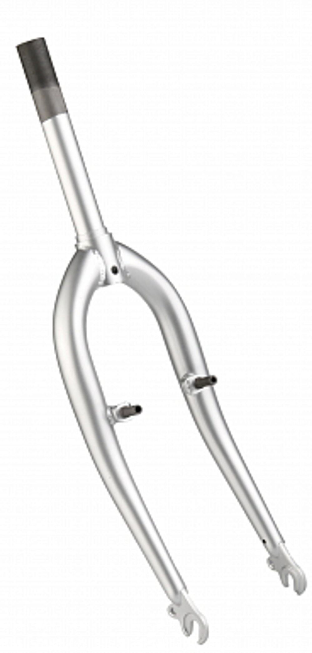 Вилка 20" 1" ЖВМЗ жёсткая резьбовая, V-обр.торм., стальная серебристая, шток 165мм