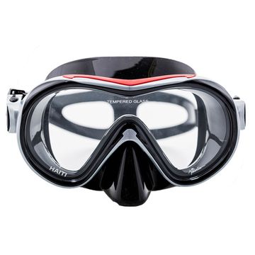 Маска Marlin Haiti Black/Silver/Red
