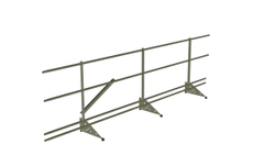 Кровельное ограждение Fachmann KO/SK/SN-800-2-3000 RAL