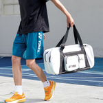 YONEX Fabric Gym Bag Unisex Black White