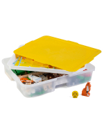 Деревянный конструктор Театр сказок, 89 деталей в контейнере 440х350х90 мм