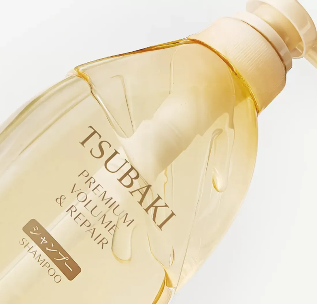 TSUBAKI Шампунь для повреждённых волос Premium Volume&Repair Shampoo