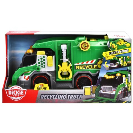 Dickie Action - Мусоровоз со светом и звуком 39 см / артикул   3307001  / GTIN 4006333084676