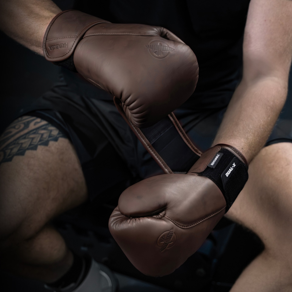 Боксёрские перчатки Hayabusa T360 Leather - French Roast