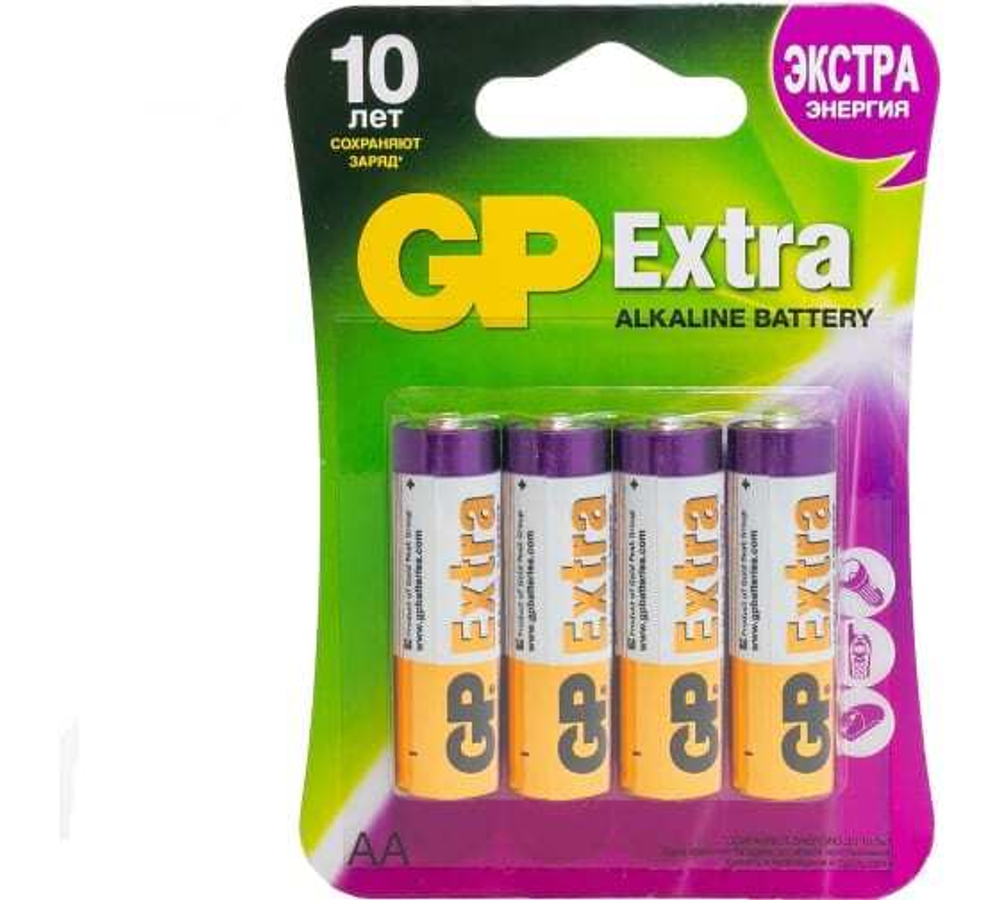 Батарейка LR6 AA GP Extra (1шт.)