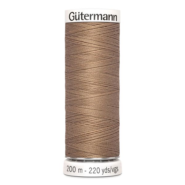 Нитки универсальные Gutermann Sew-all 100 (200 метров), 5 кат. | 139 бежево-коричневый