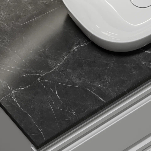 Sancos Столешница для ванной комнаты 1000х460 с отверстием под смеситель, цвет black sky, артикул TT100A1X