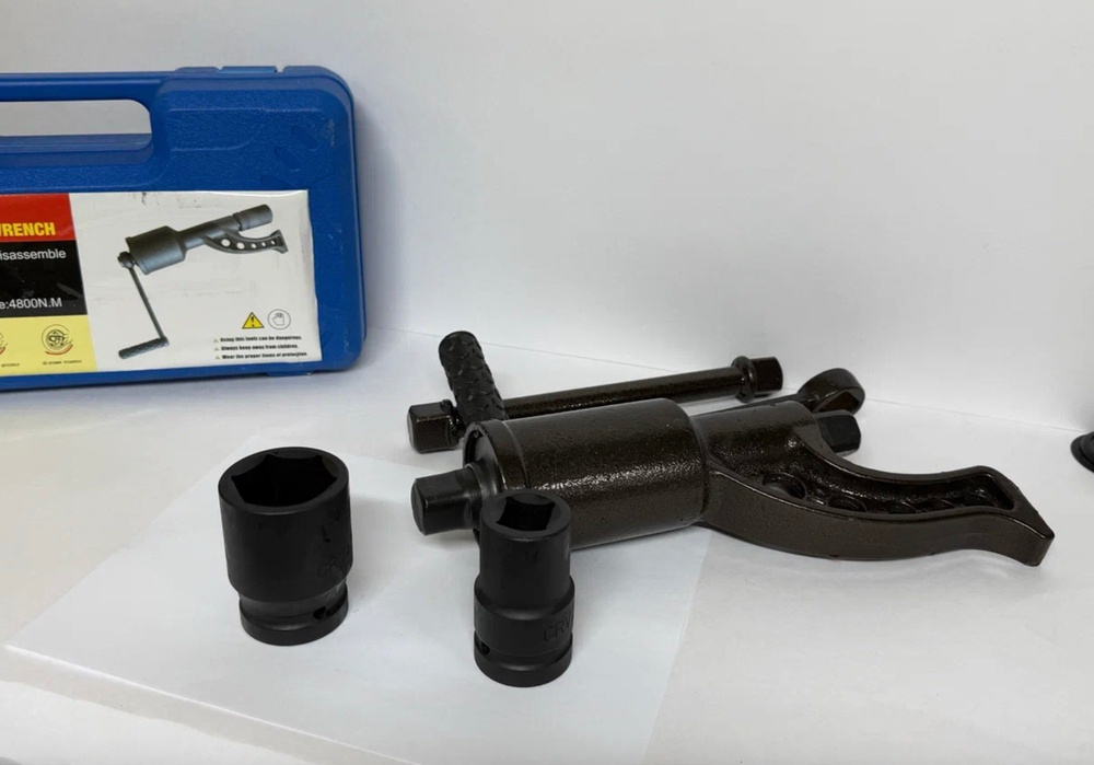 Гайковерт ручной грузовой, мясорубка, с редуктором, c головками на 41, и 21 мм (1 шт. / комплект)