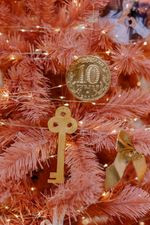 Искусственная розовая елка «Фламинго» (пвх) 210 см / 2.1 м