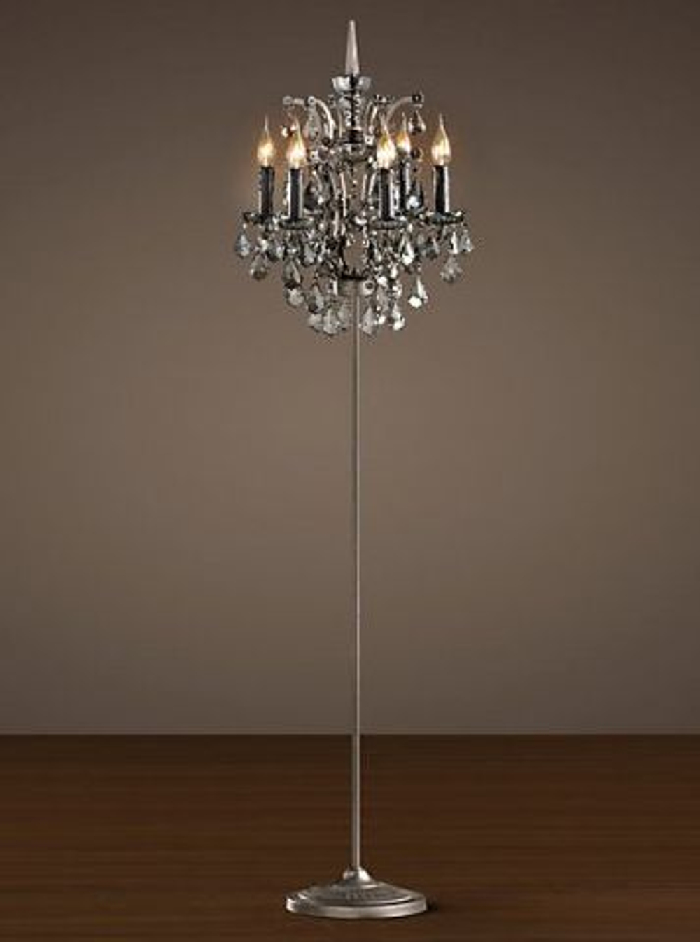 Торшер Restoration Hardware Рококо Смоук США