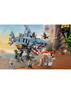 Конструктор Ниндзя акула Гармадона 872 детали 10799