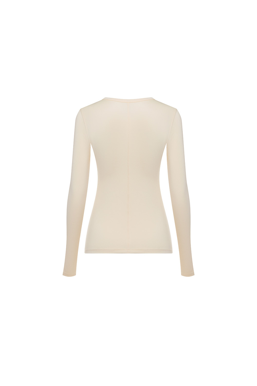 Лонгслив из модала GRACE Экрю