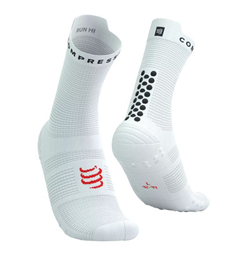 Теннисные носки Compressport Pro Racing v4.0 Run High 1P - white/black