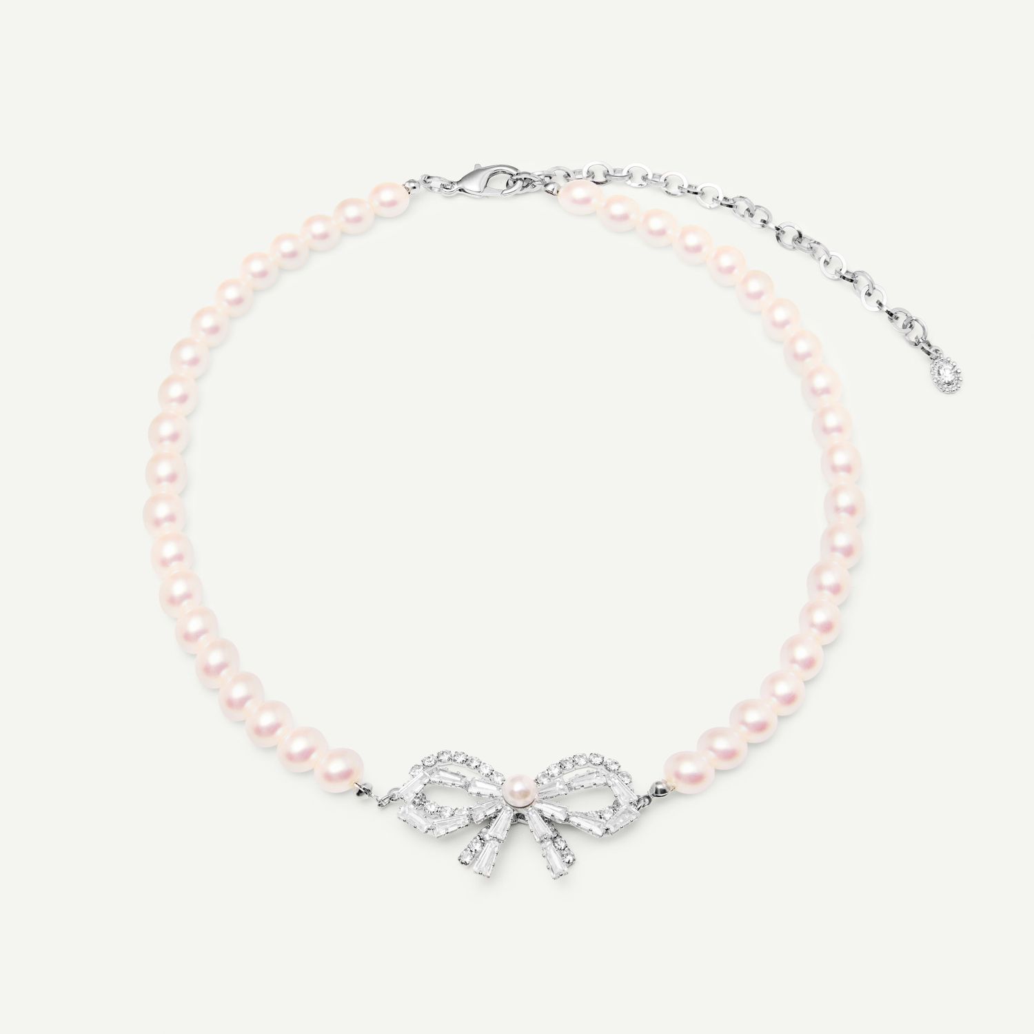 Колье Pearls and Bows Necklace