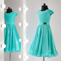 Laura 8-04-01-C | Платье для спортивных бальных танцев | Vasileva Dance