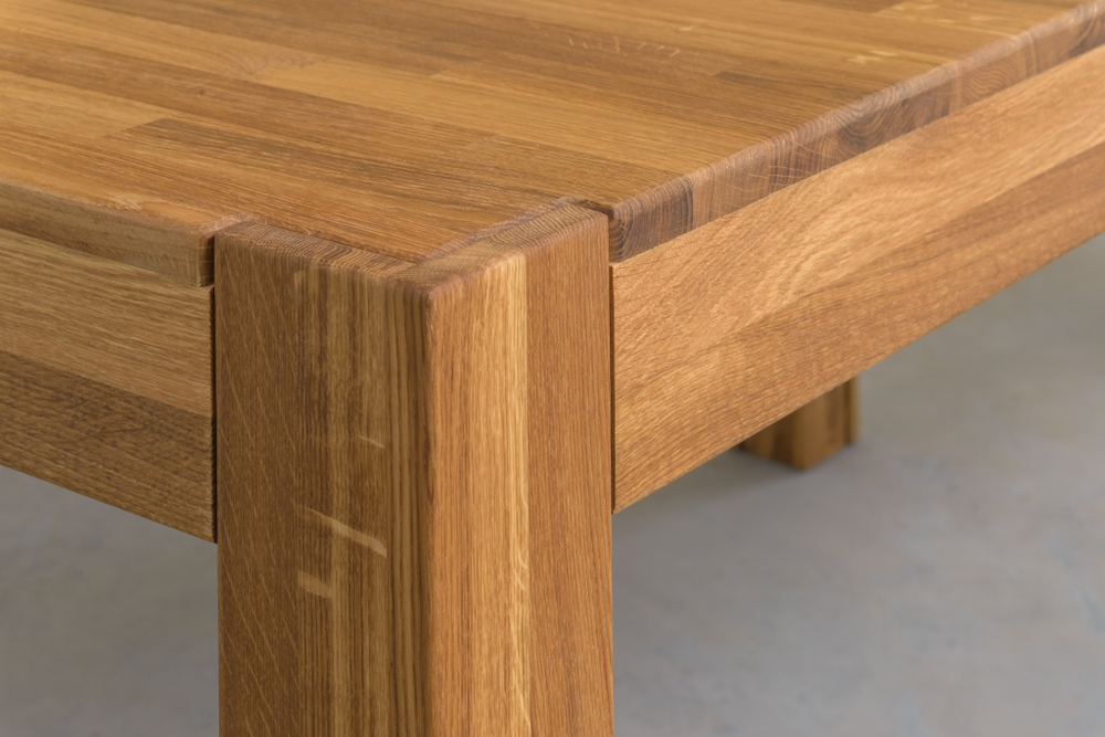 Стол обеденный раздвижной из массива дуба Линц