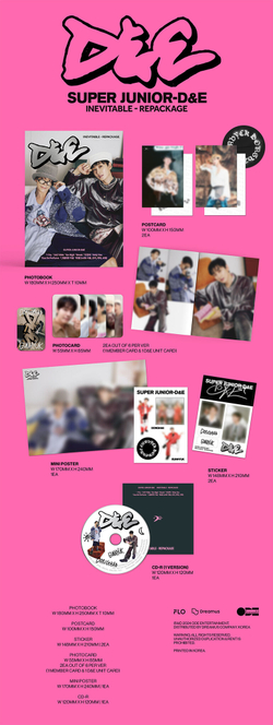 SUPER JUNIOR D&E - 6th Mini Album Repackage [INEVITABLE]