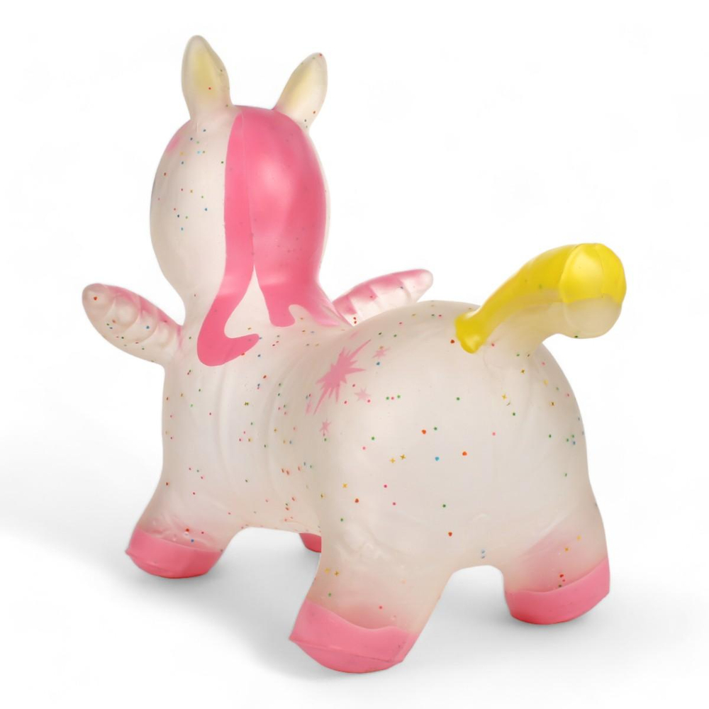 Мяч прыгун Дракончик, прозрачный 1400 гр, с-30374