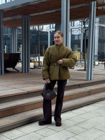 Пуховик Орли олива