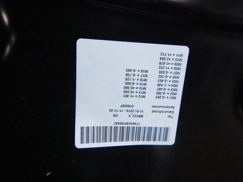 Панорамная крыша Mercedes S W222 (2013-2020)